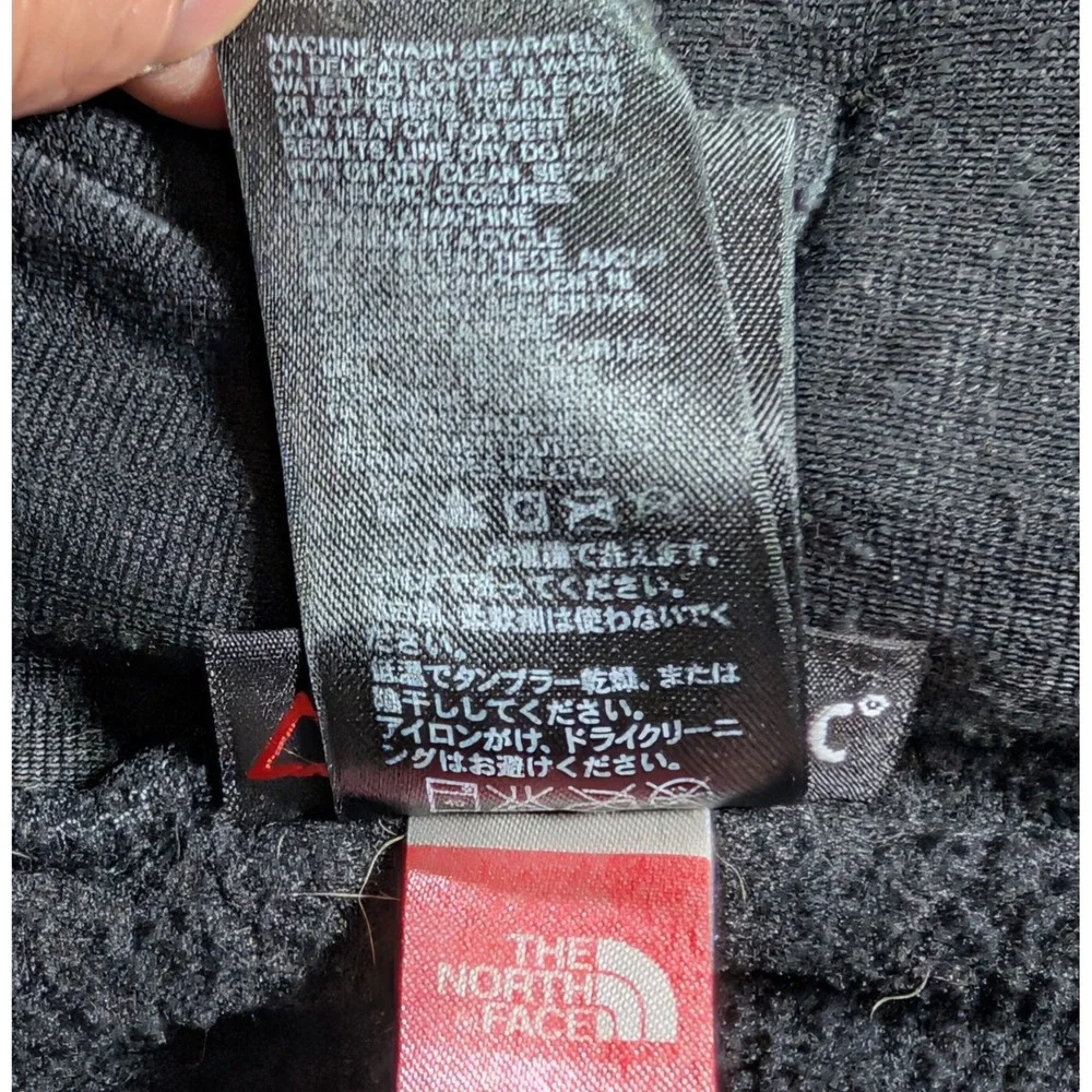 The North Face Denali Vest Men's XL Black Polartec Fleece A195 Vintage 2007